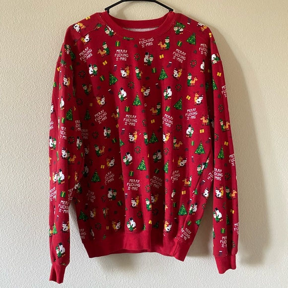 SPENCERS Christmas Sweater - Picture 1 of 3